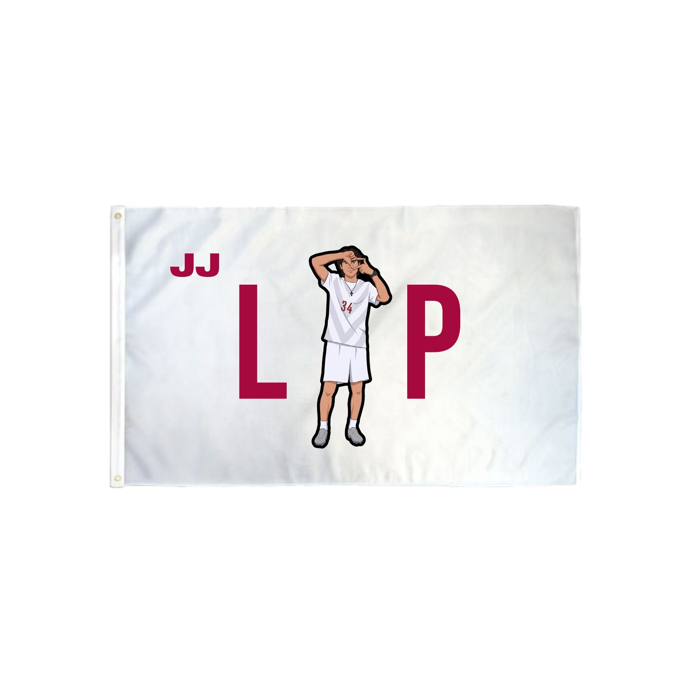 3x5 Flag — Player Name in Classic