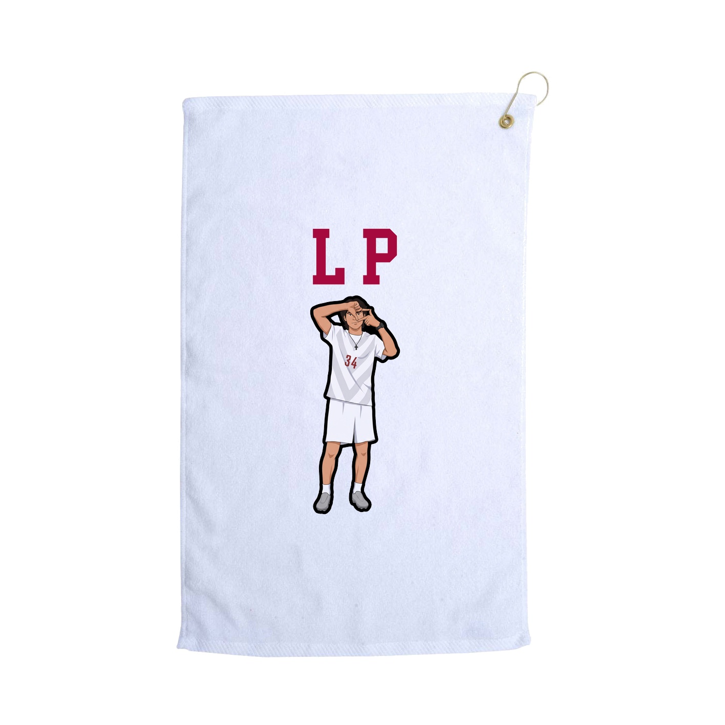 Golf Towel — Shirsey in White