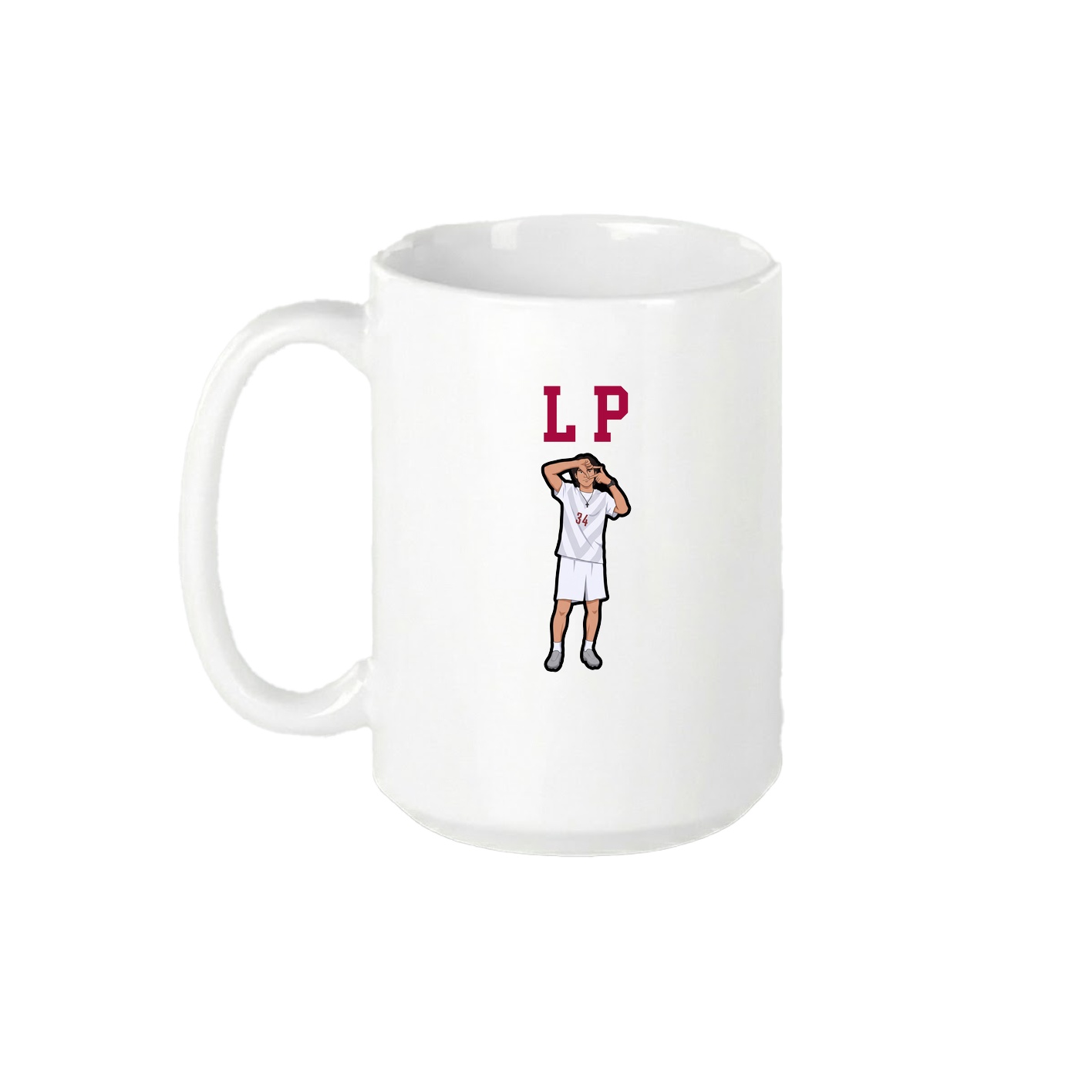 15oz Coffee Mug — Shirsey in White