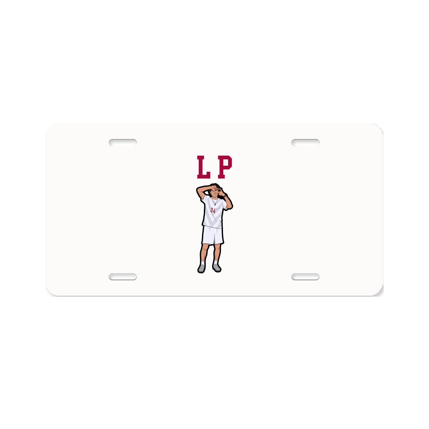 License Plate — Shirsey in Classic