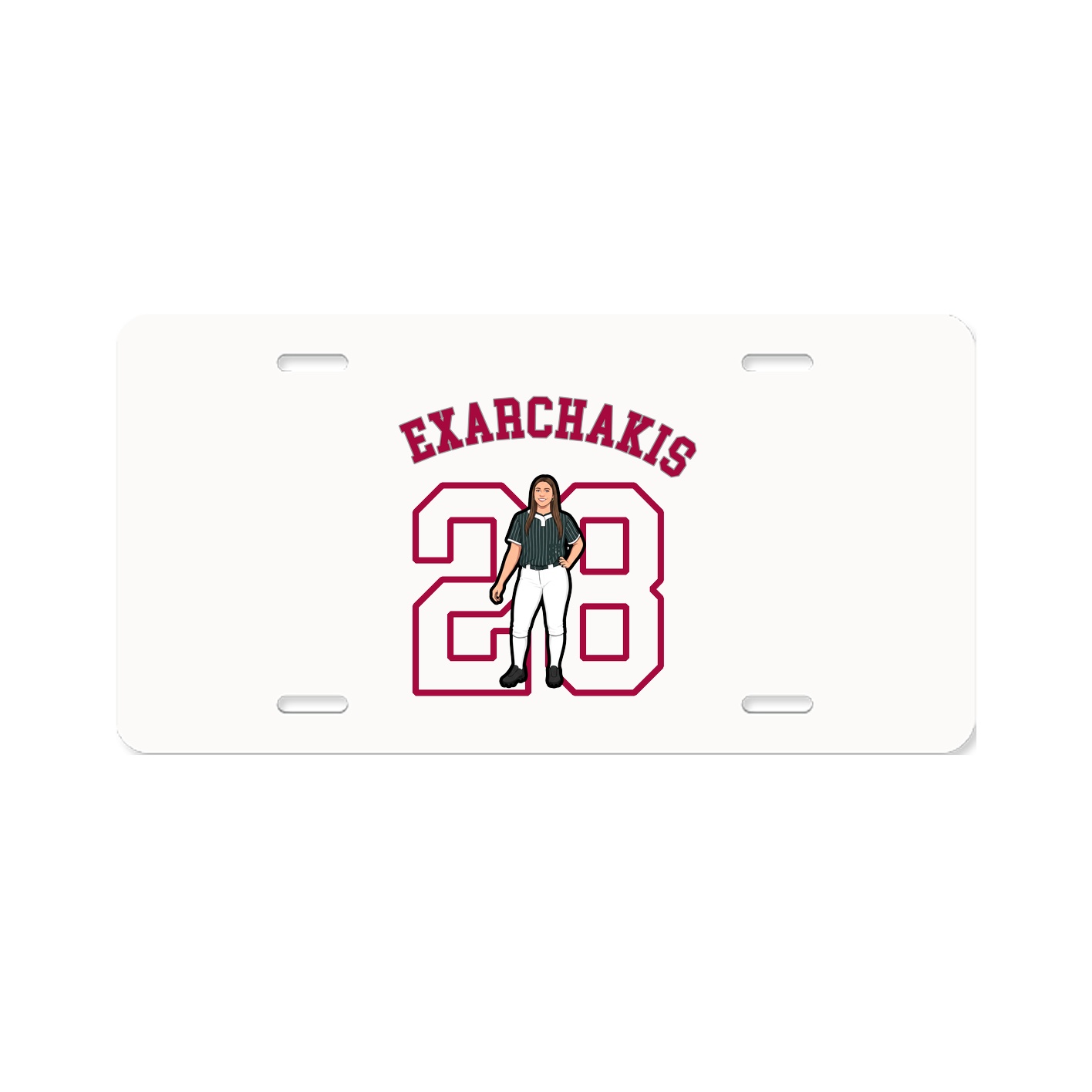 License Plate — Shirsey Arch in Classic