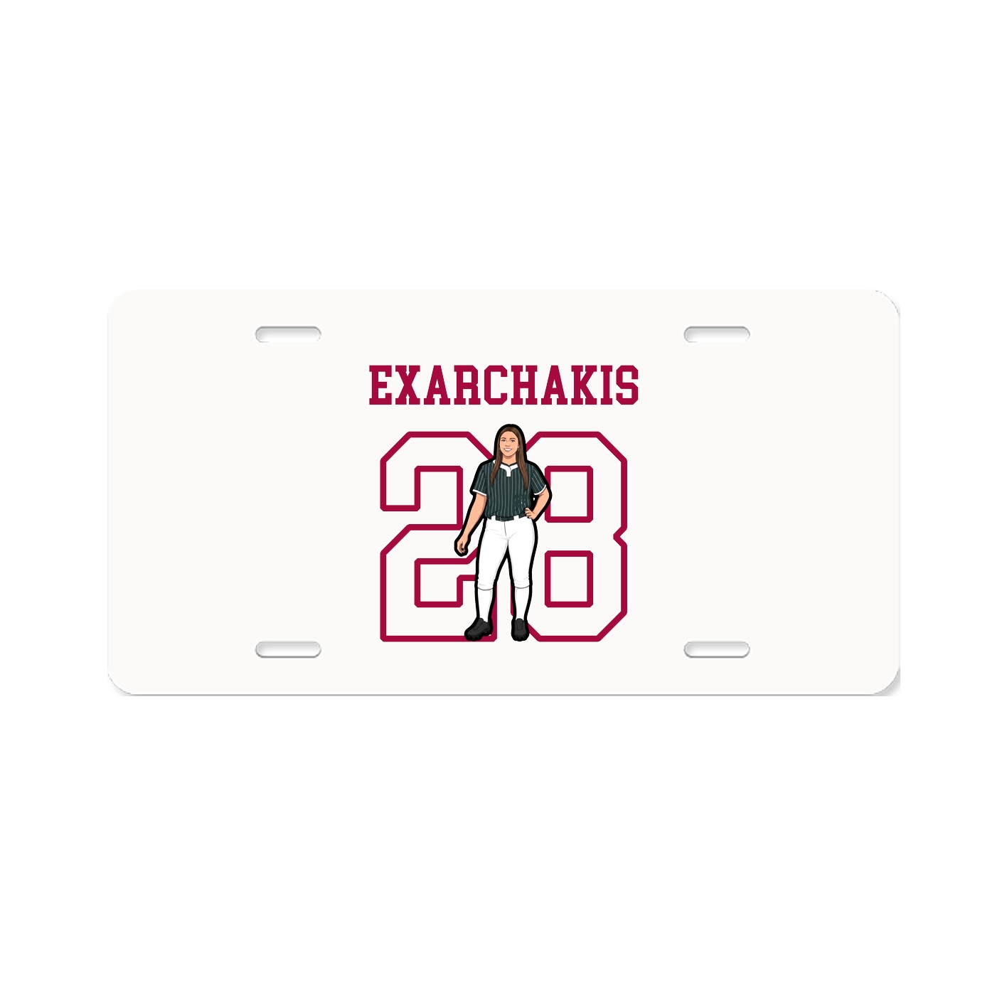 License Plate — Shirsey in Classic