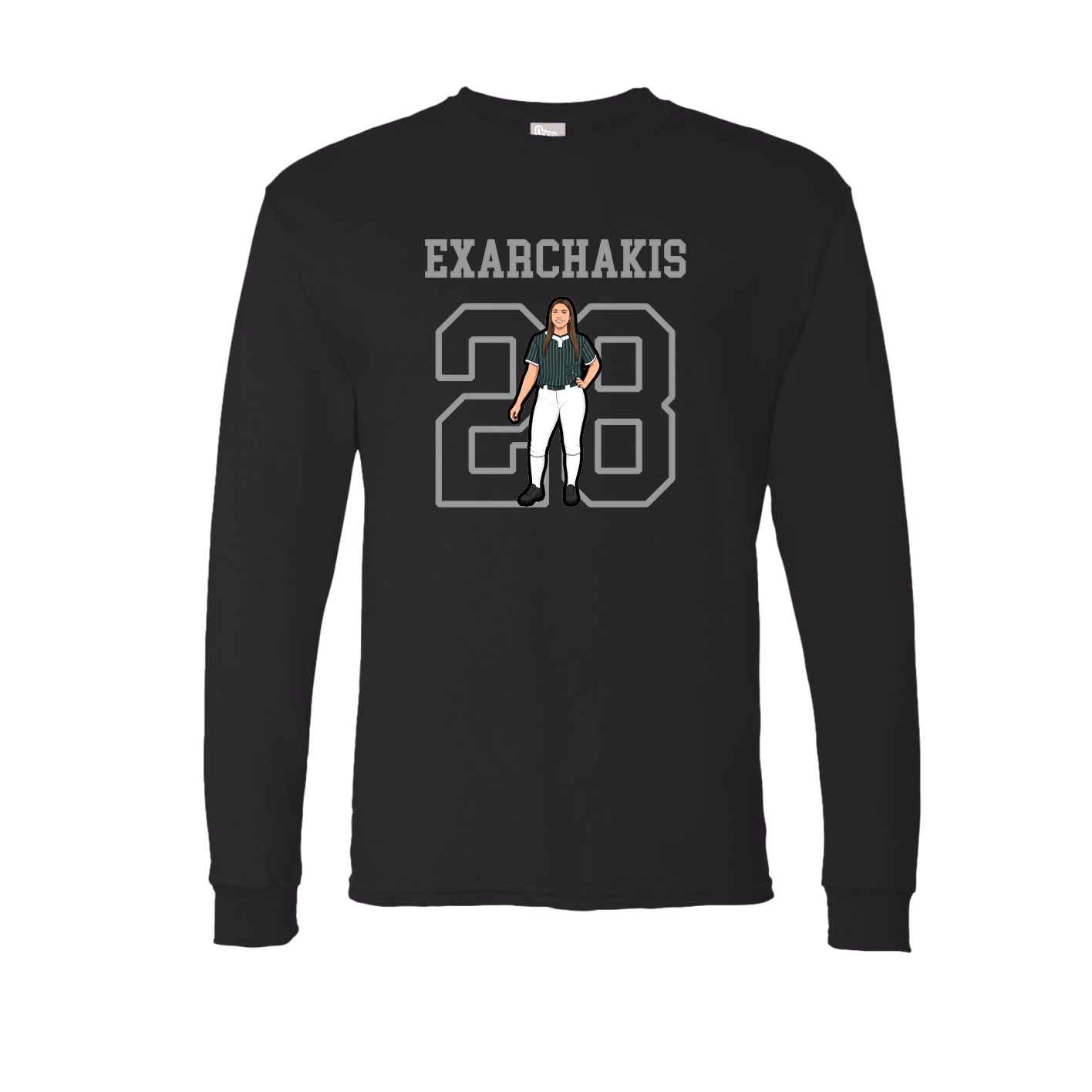 Long Sleeve Tee — Shirsey in Black