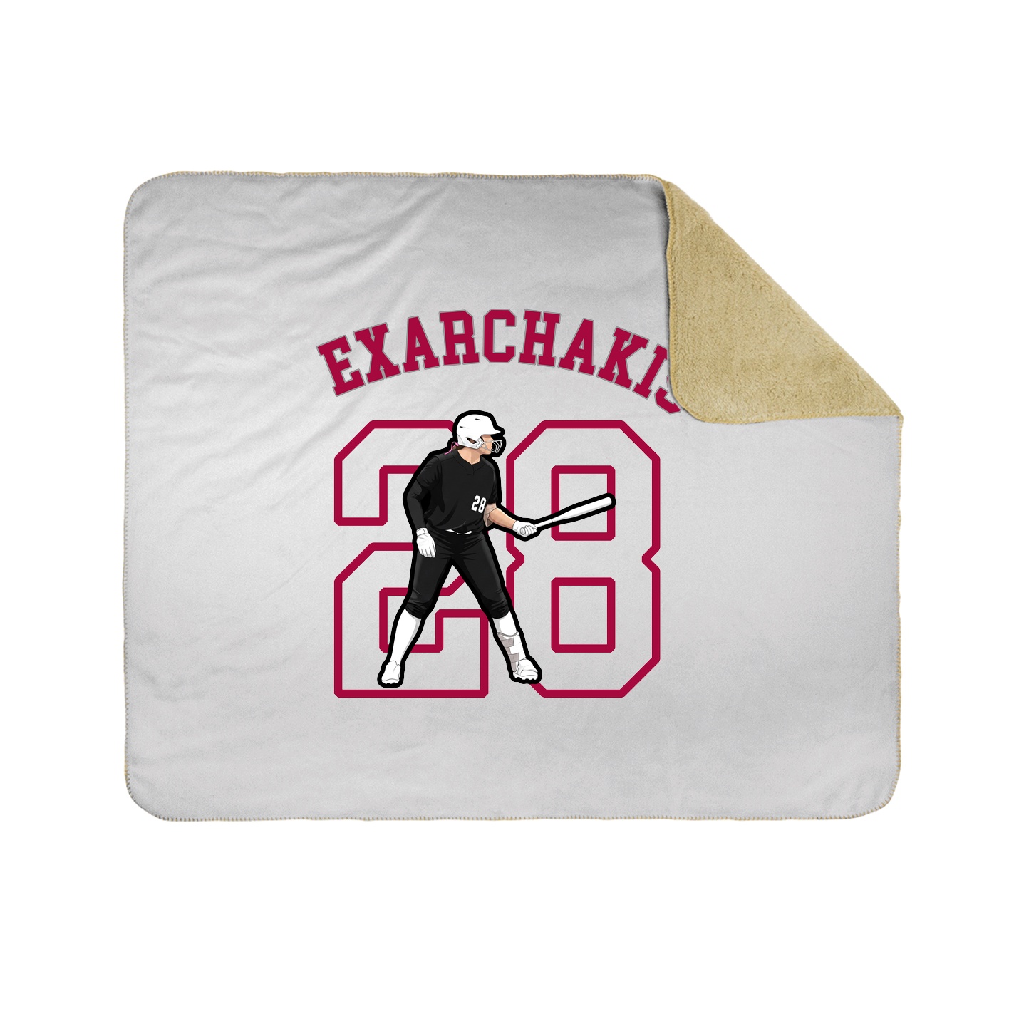 Throw Blanket — Shirsey Arch in White