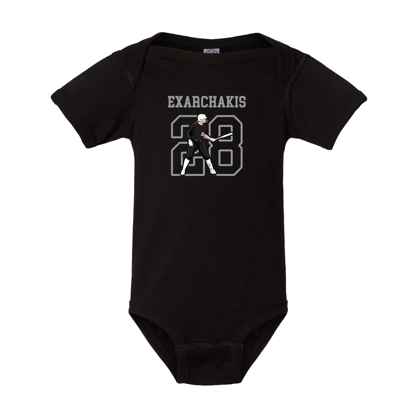 Baby Onesie — Shirsey in Black
