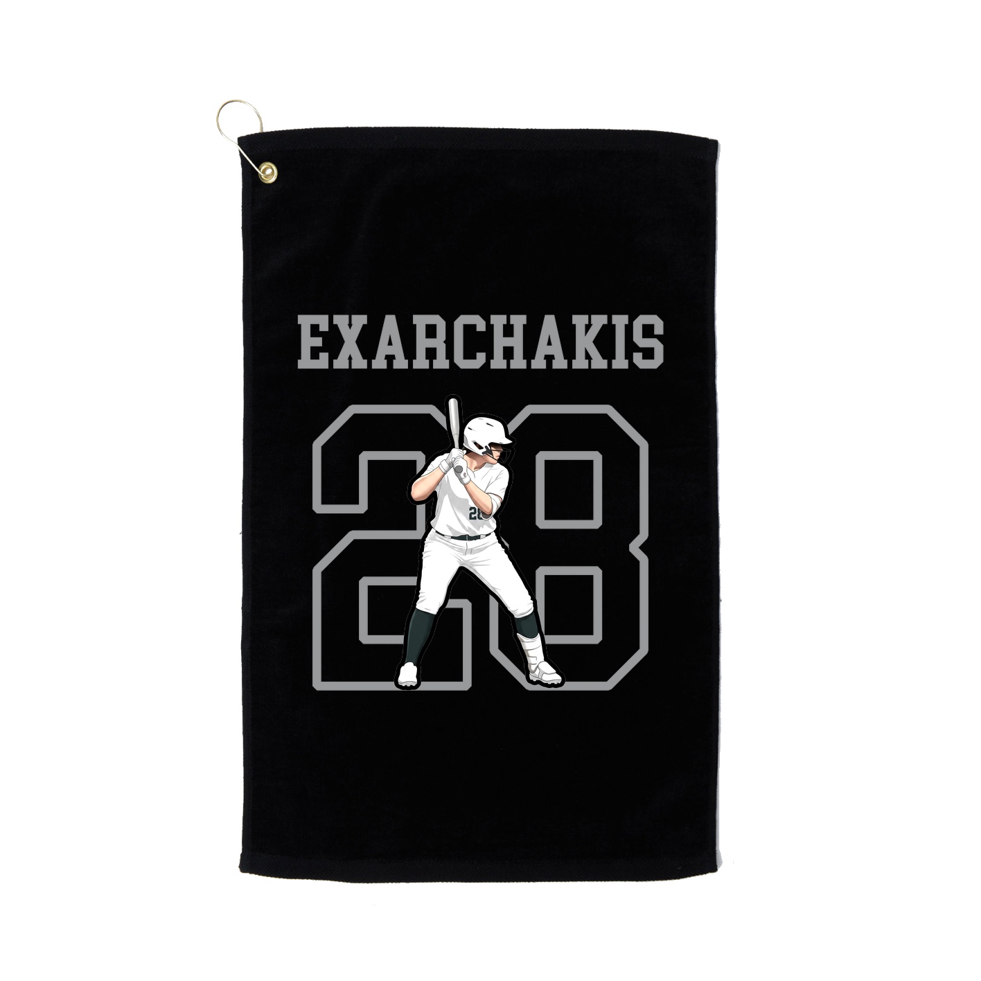 Golf Towel — Shirsey in Black