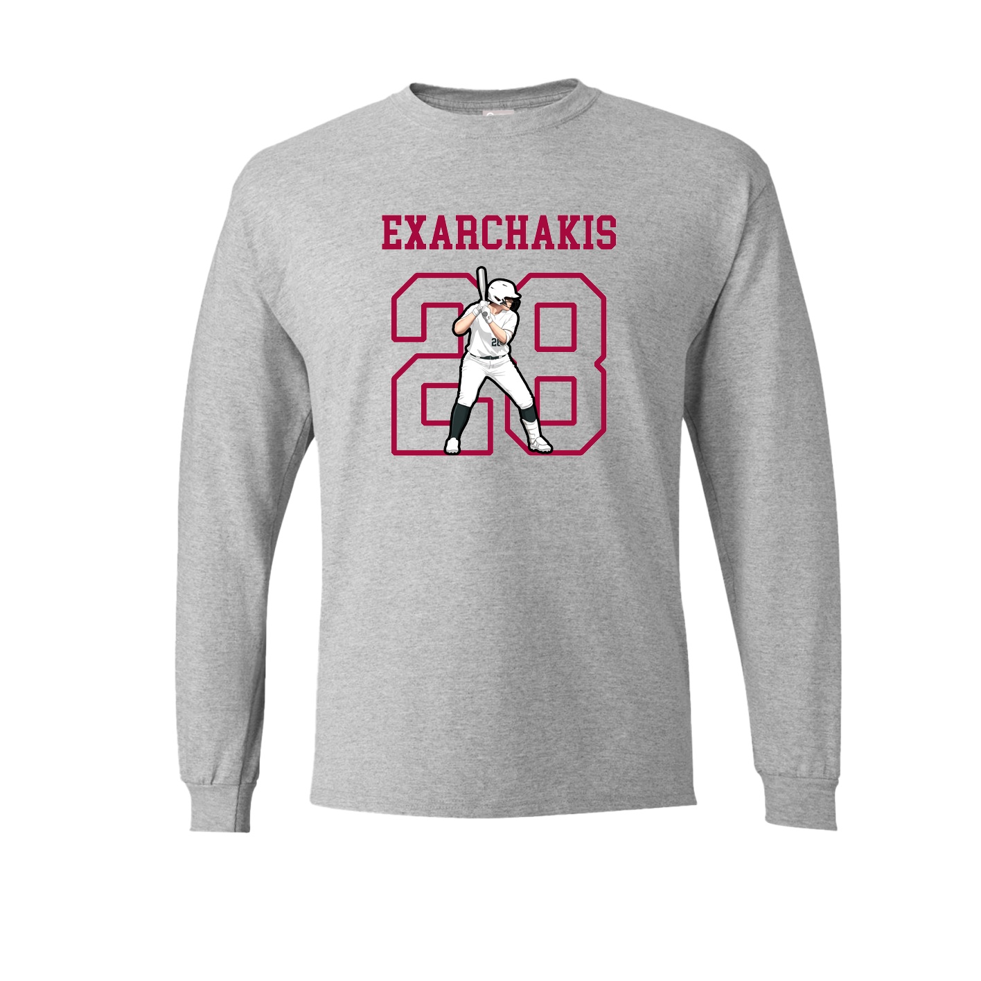 Long Sleeve Tee — Shirsey in Grey