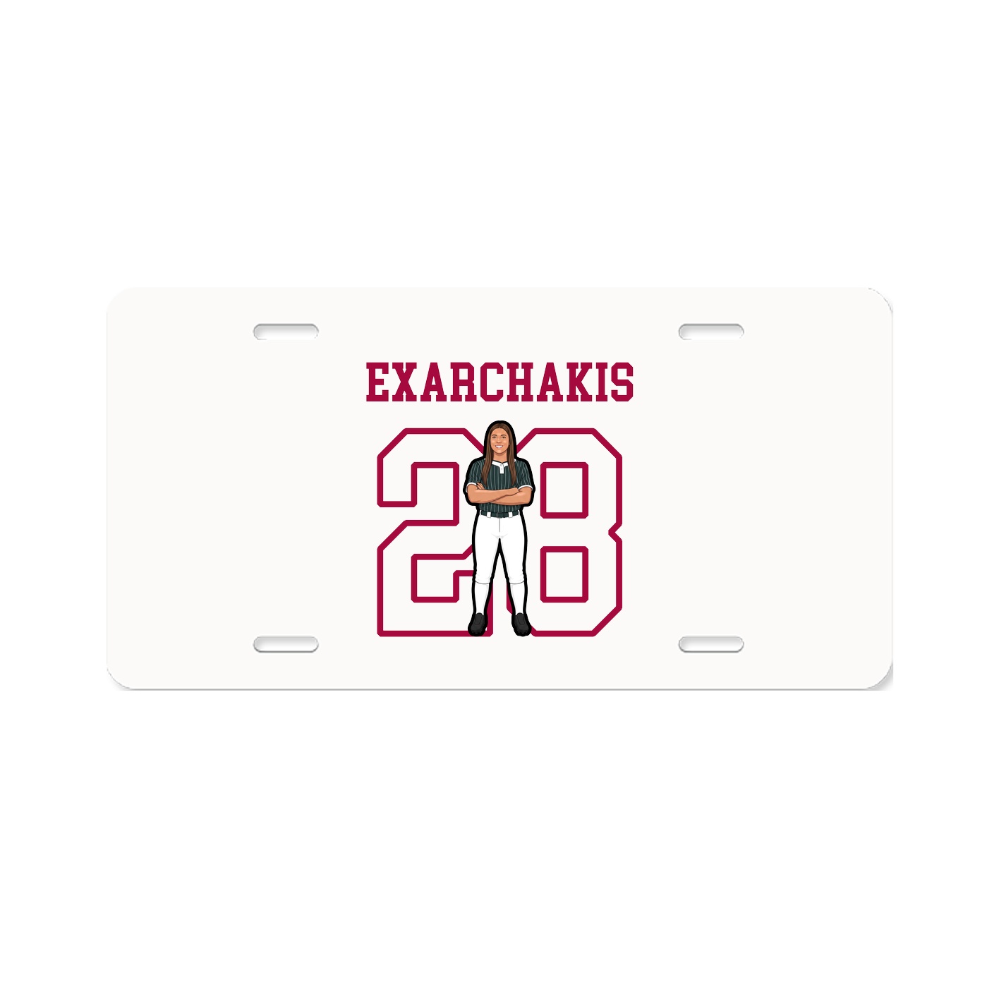 License Plate — Shirsey in Classic