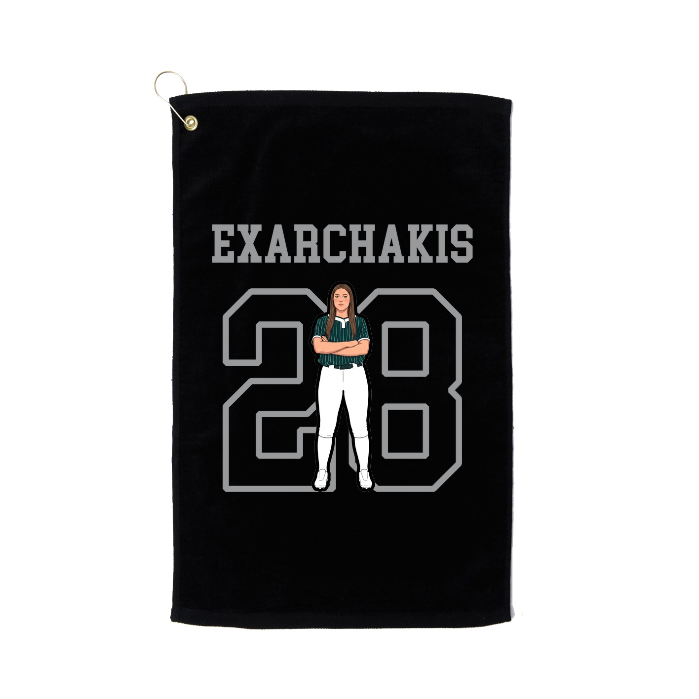 Golf Towel — Shirsey in Black
