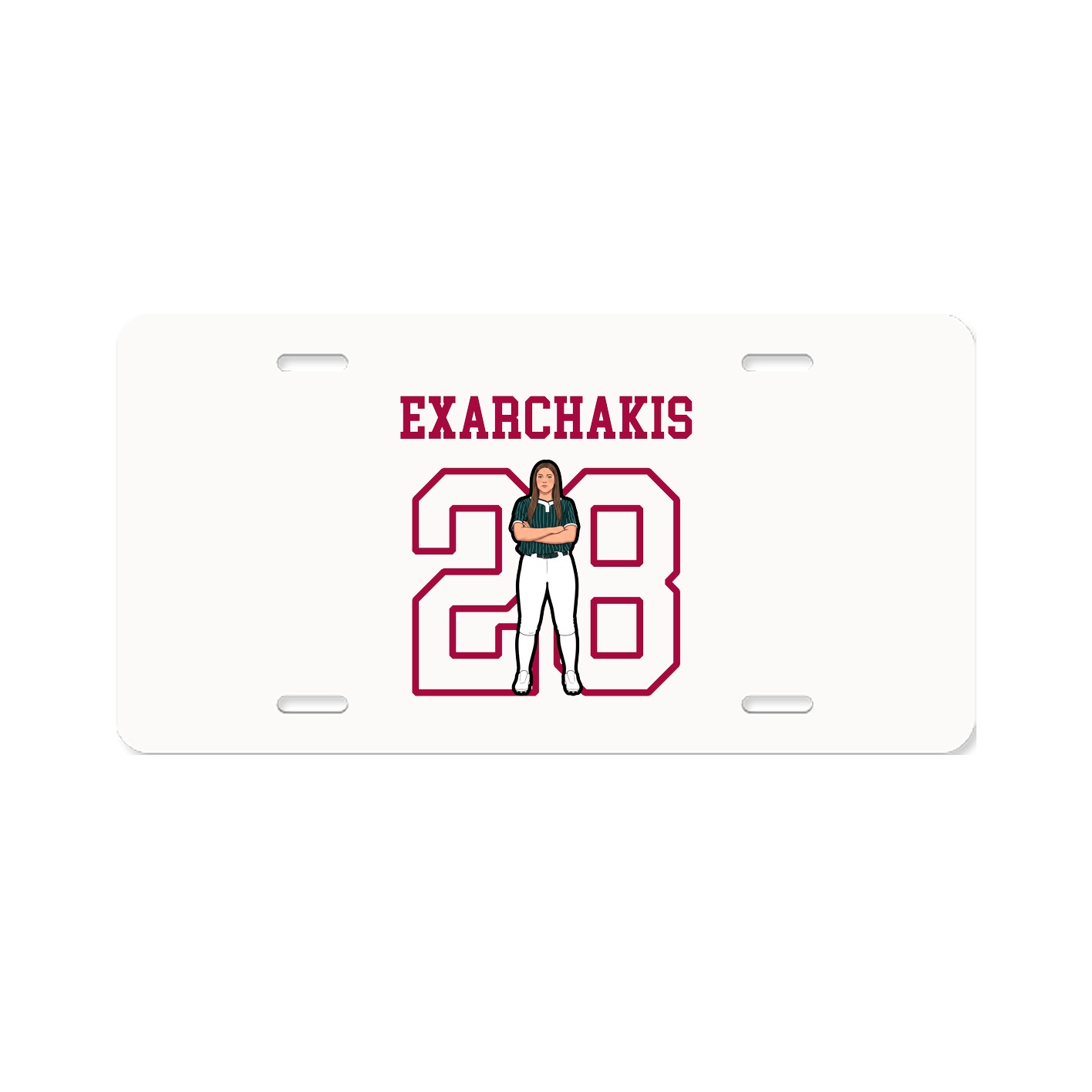 License Plate — Shirsey in Classic