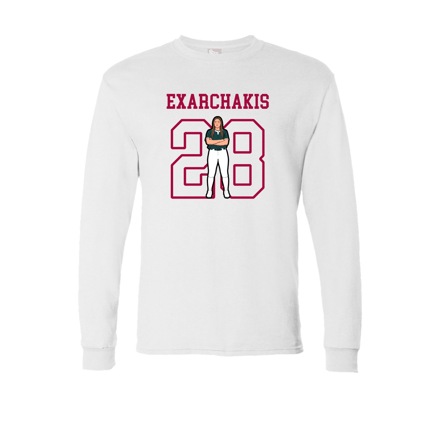 Long Sleeve Tee — Shirsey in White