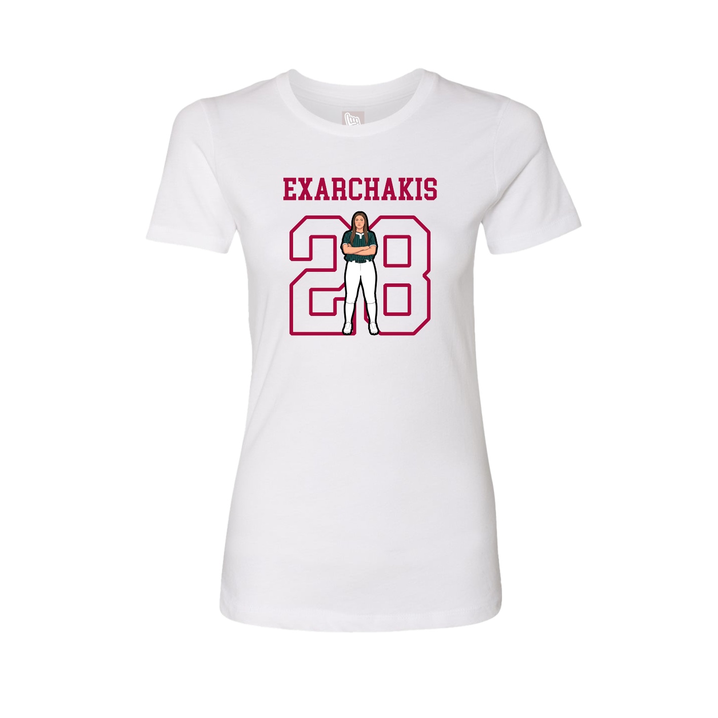 Fitted Women's Tee — Shirsey in White