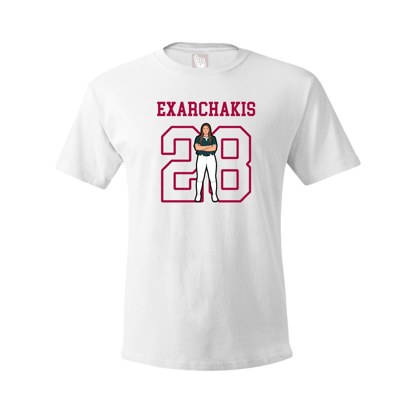 Youth Tee — Shirsey in White