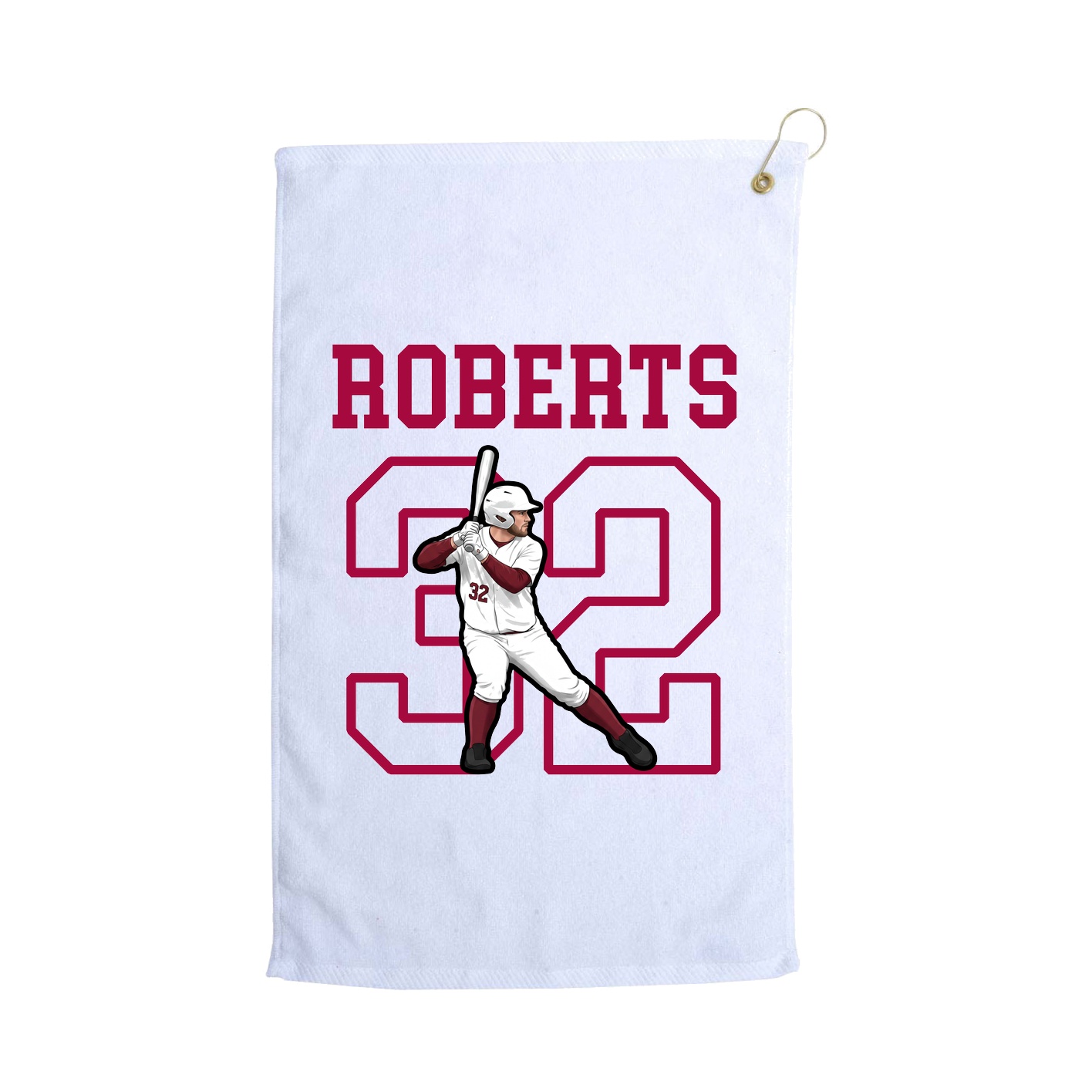 Golf Towel — Shirsey in White