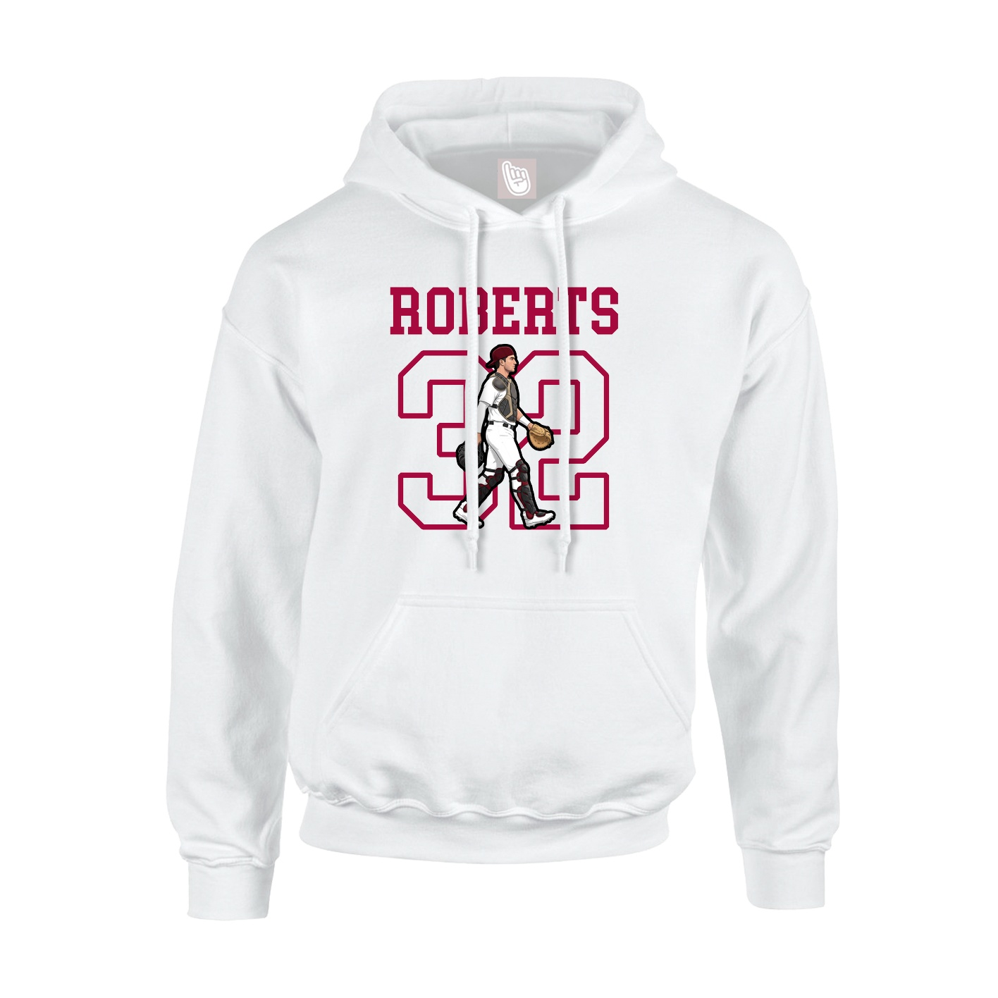 Hoodie — Shirsey in White