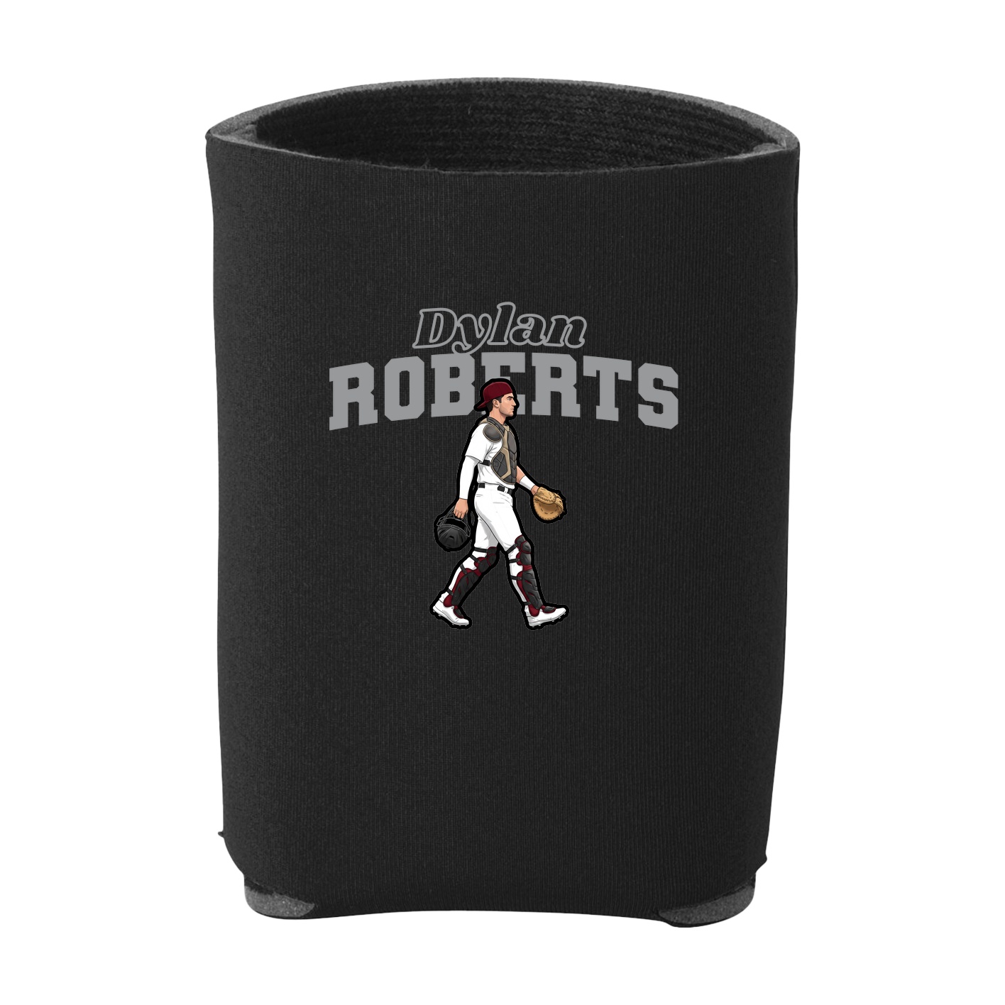 Can Holder — Name Arch in Black