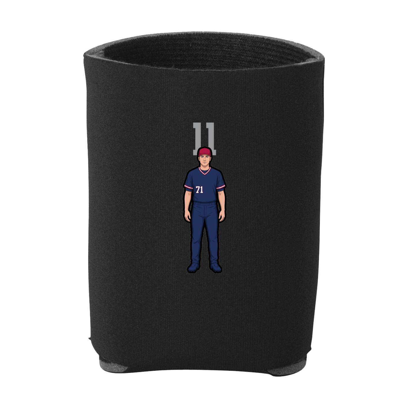 Can Holder — Number Top in Black