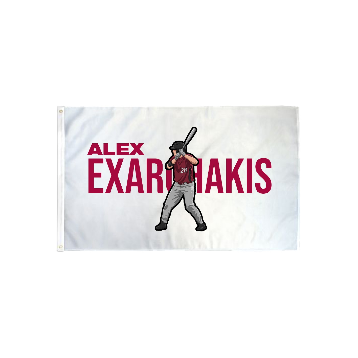 3x5 Flag — Player Name in Classic