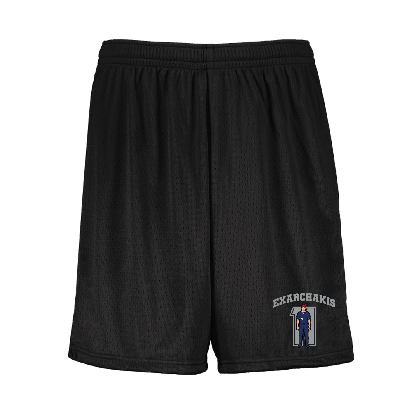 Shorts — Number in Black