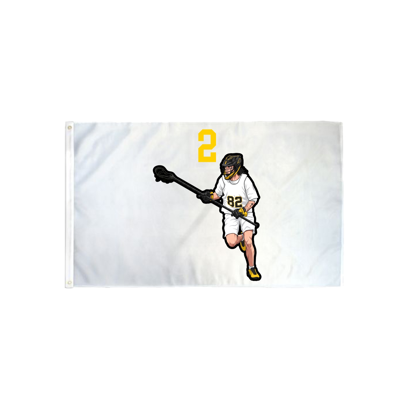 3x5 Flag — Number Top in Classic