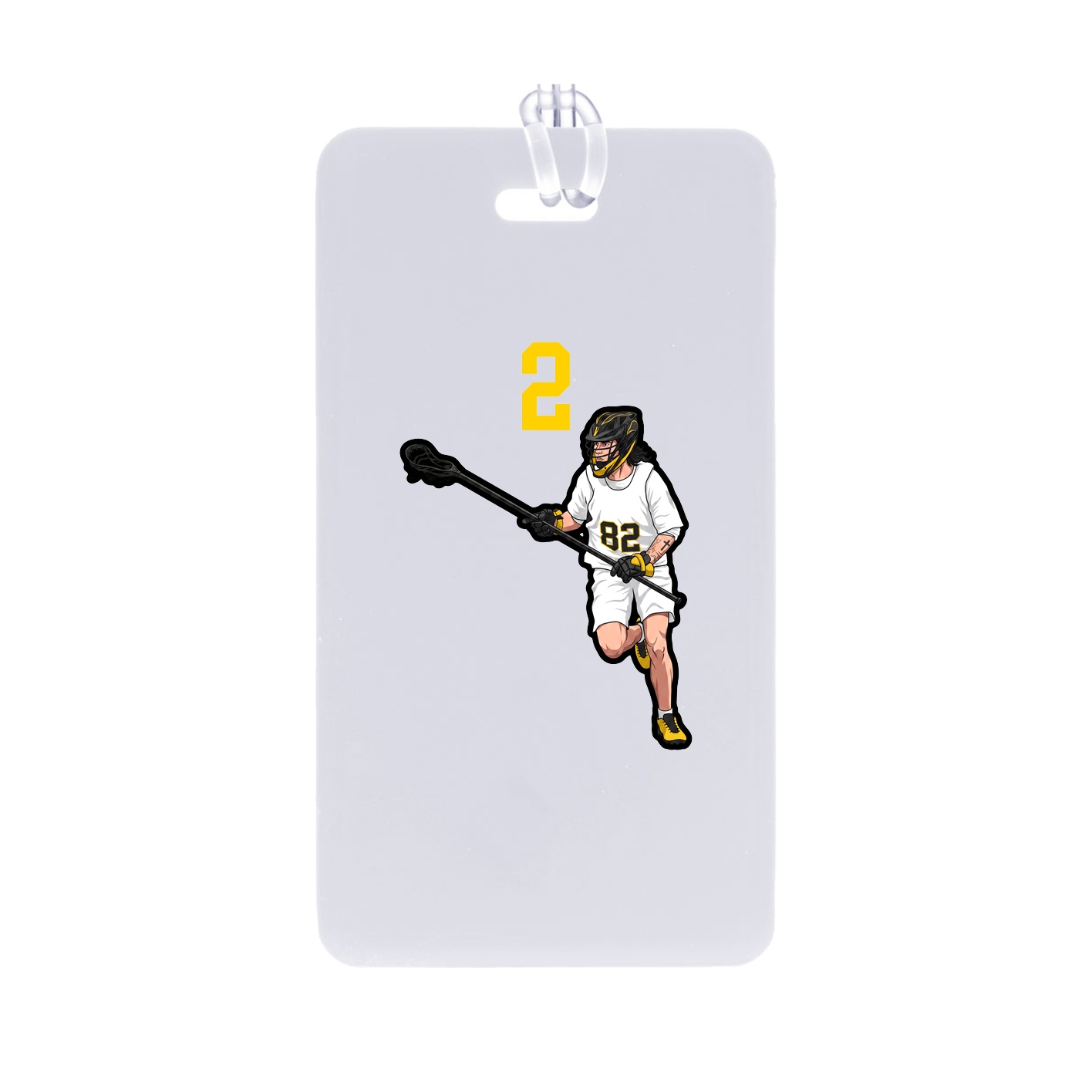Bag Tag — Number Top in Classic