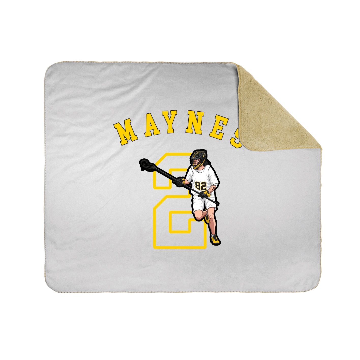 Throw Blanket — Shirsey Arch in White