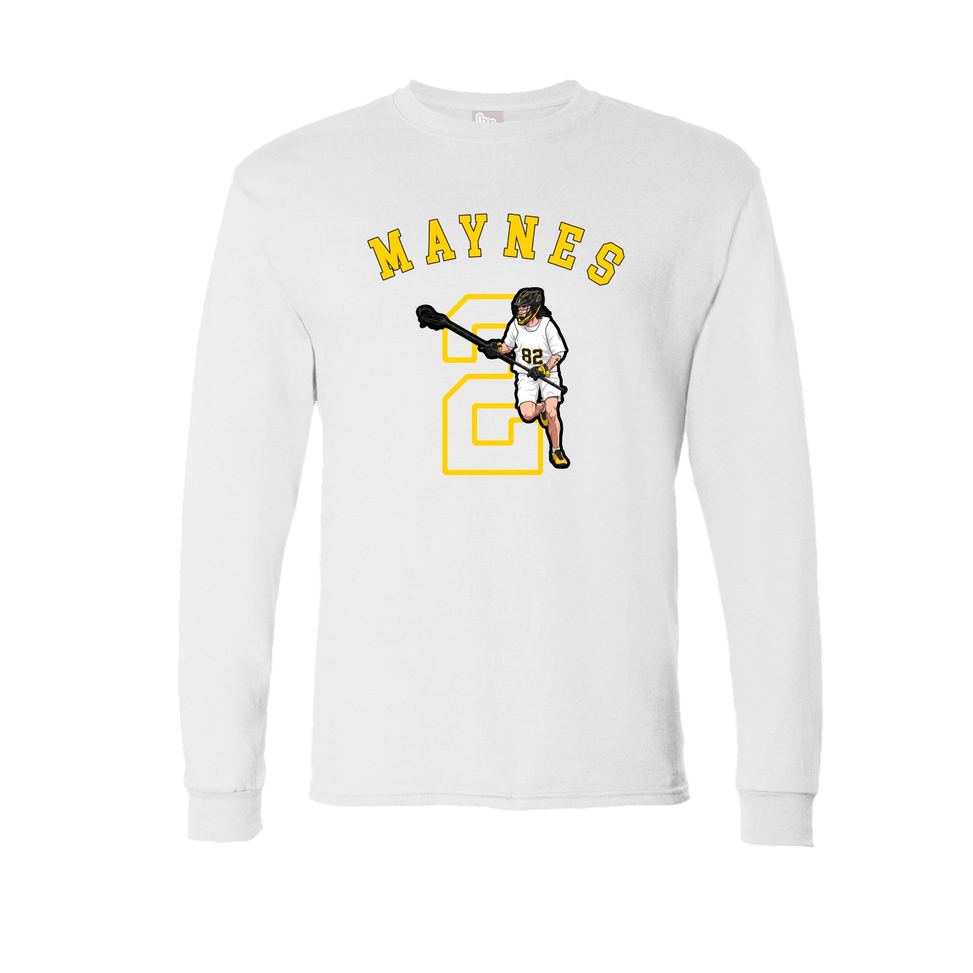 Long Sleeve Tee — Shirsey Arch in White