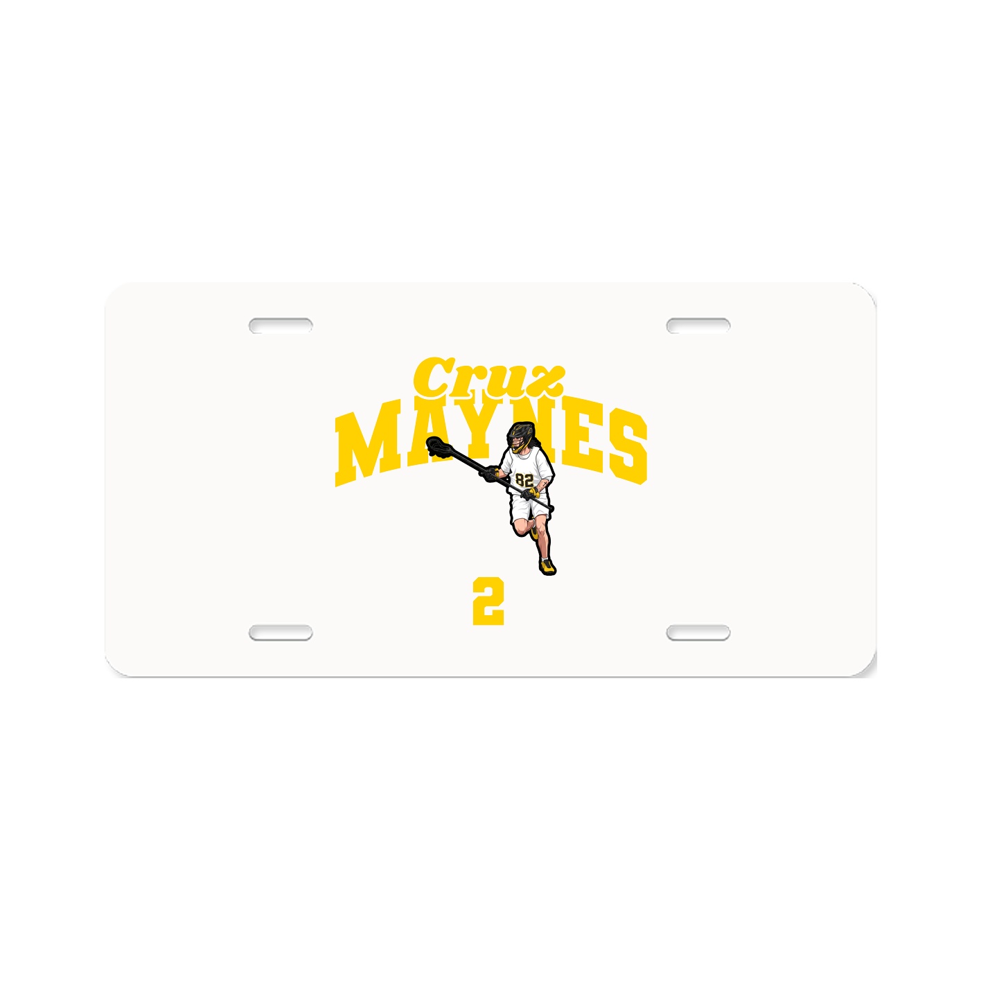 License Plate — Signature Arch in Classic