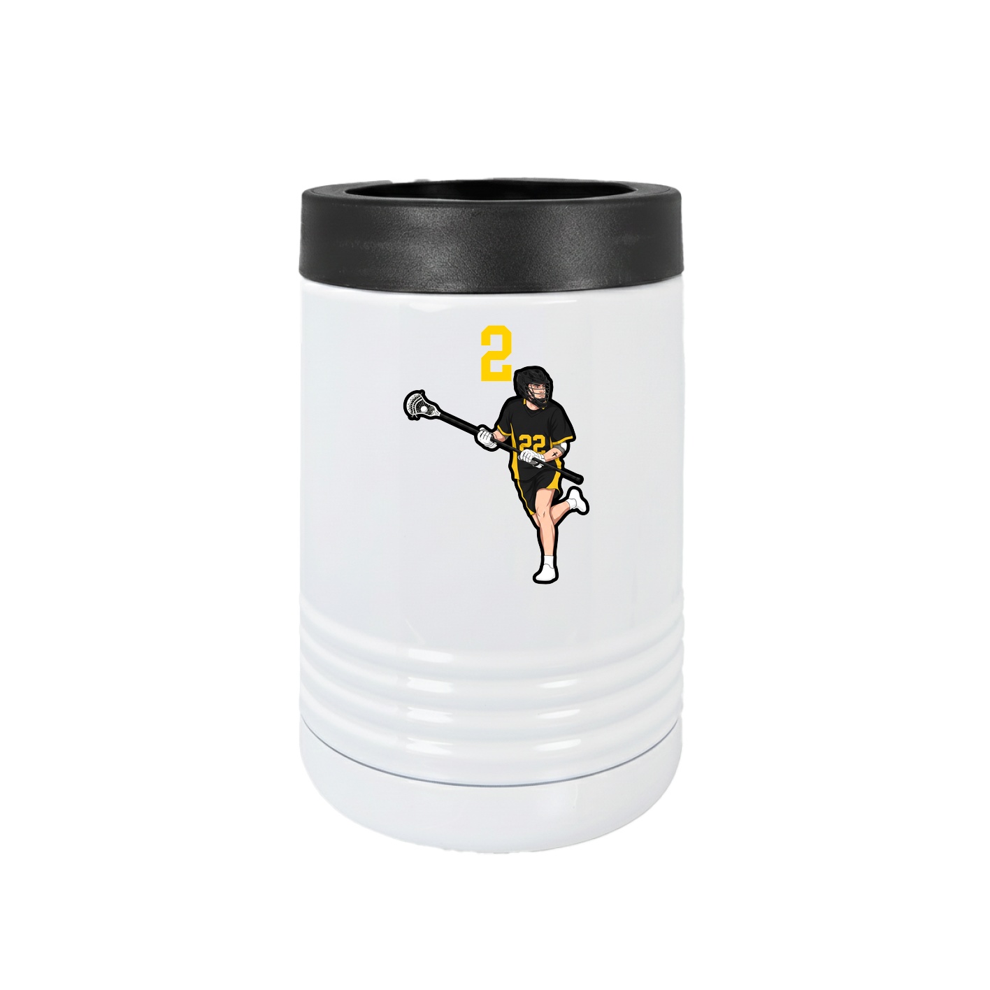 Beverage Holder — Number Top in White