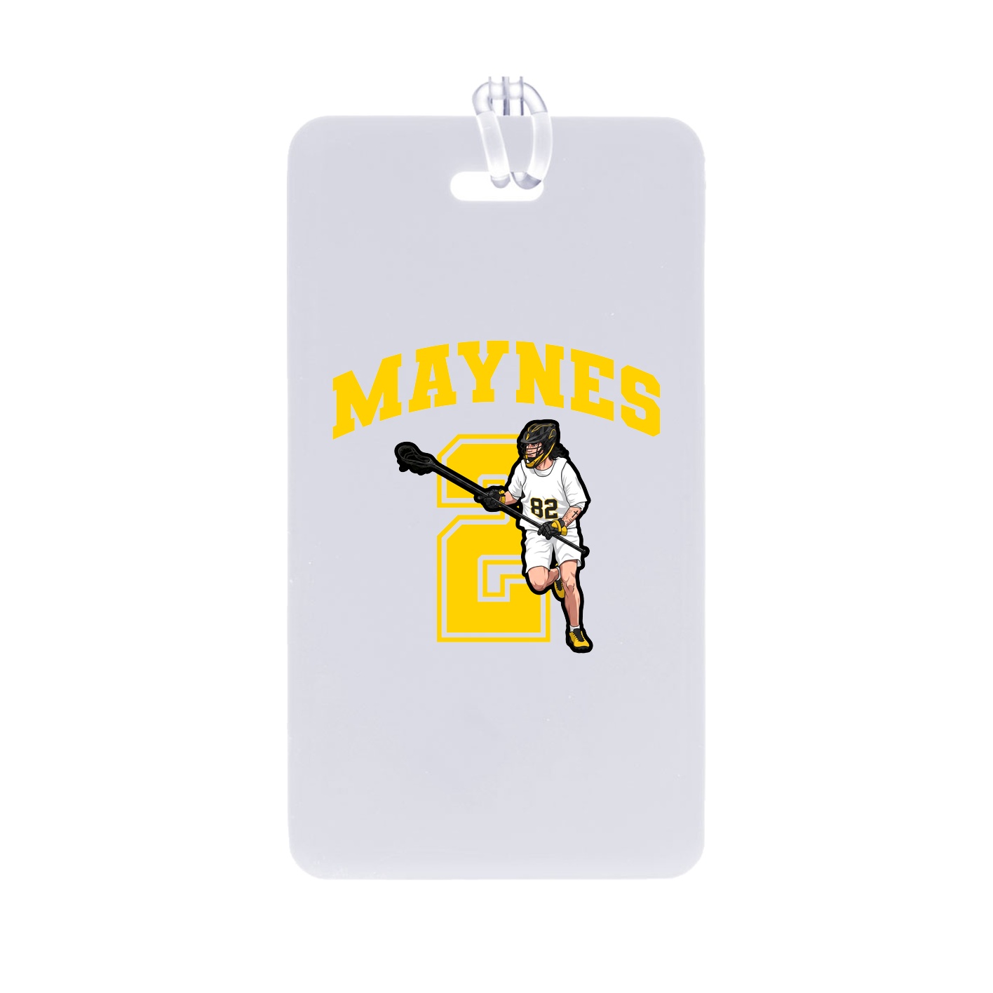 Bag Tag — Number in Classic