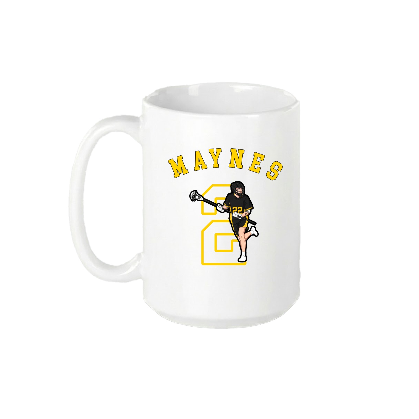 15oz Coffee Mug — Shirsey Arch in White