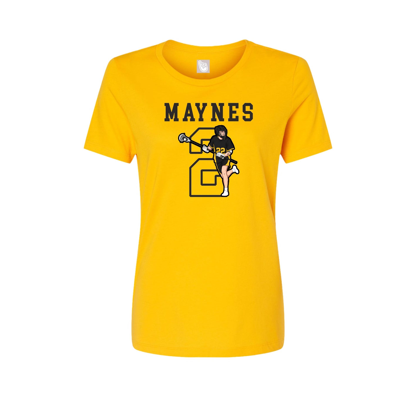 Fitted Women's Tee — Shirsey in Gold