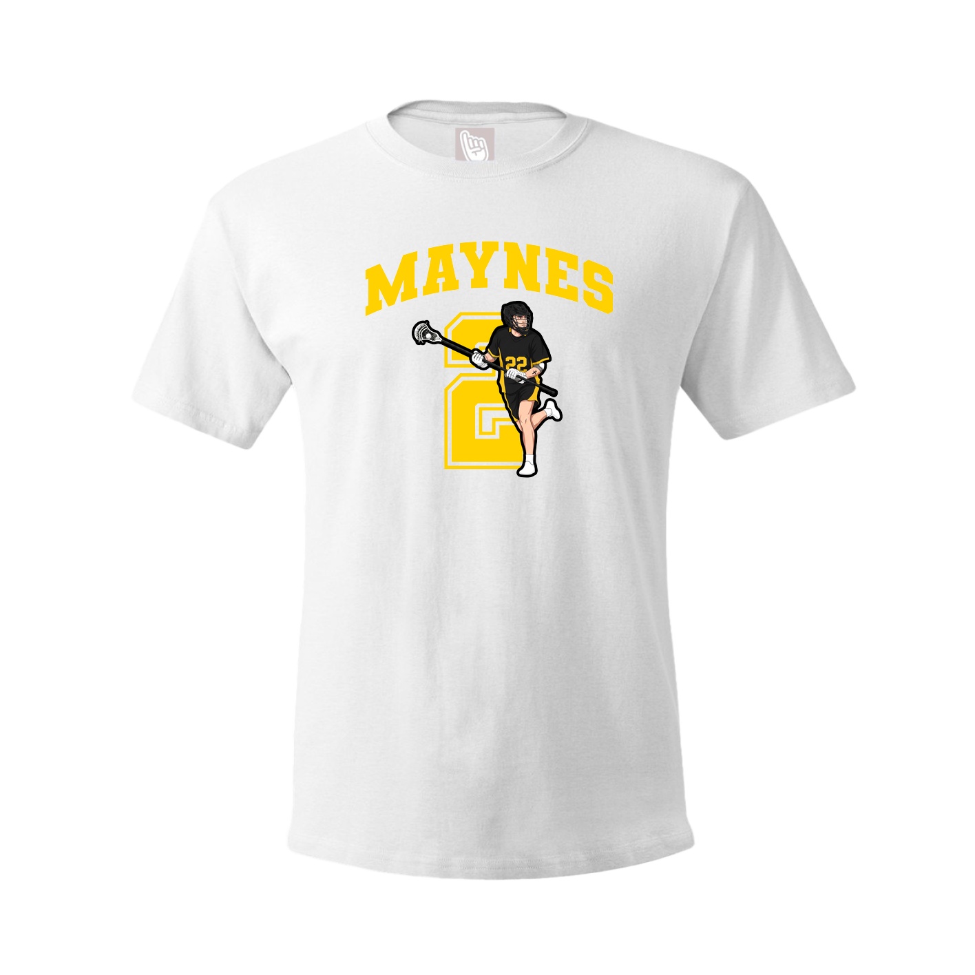 Tee — Number in White
