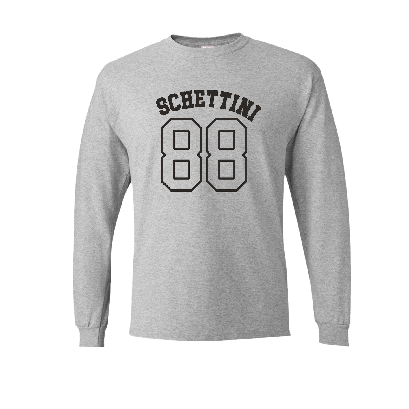 Long Sleeve Tee — Shirsey Arch in Grey