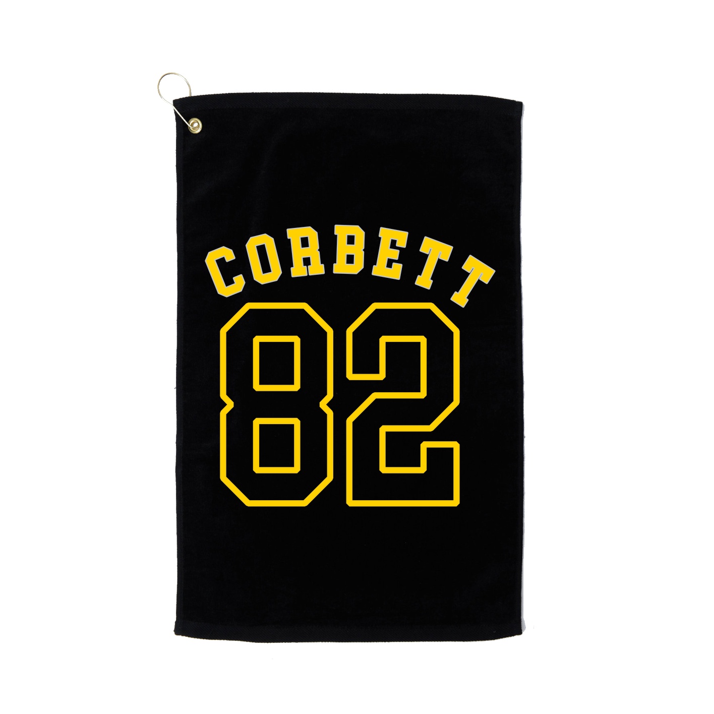 Golf Towel — Shirsey Arch in Black