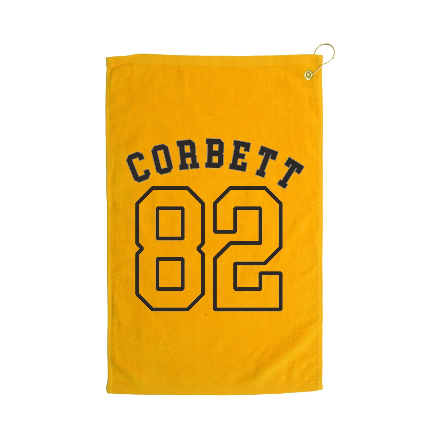Golf Towel — Shirsey Arch in Gold