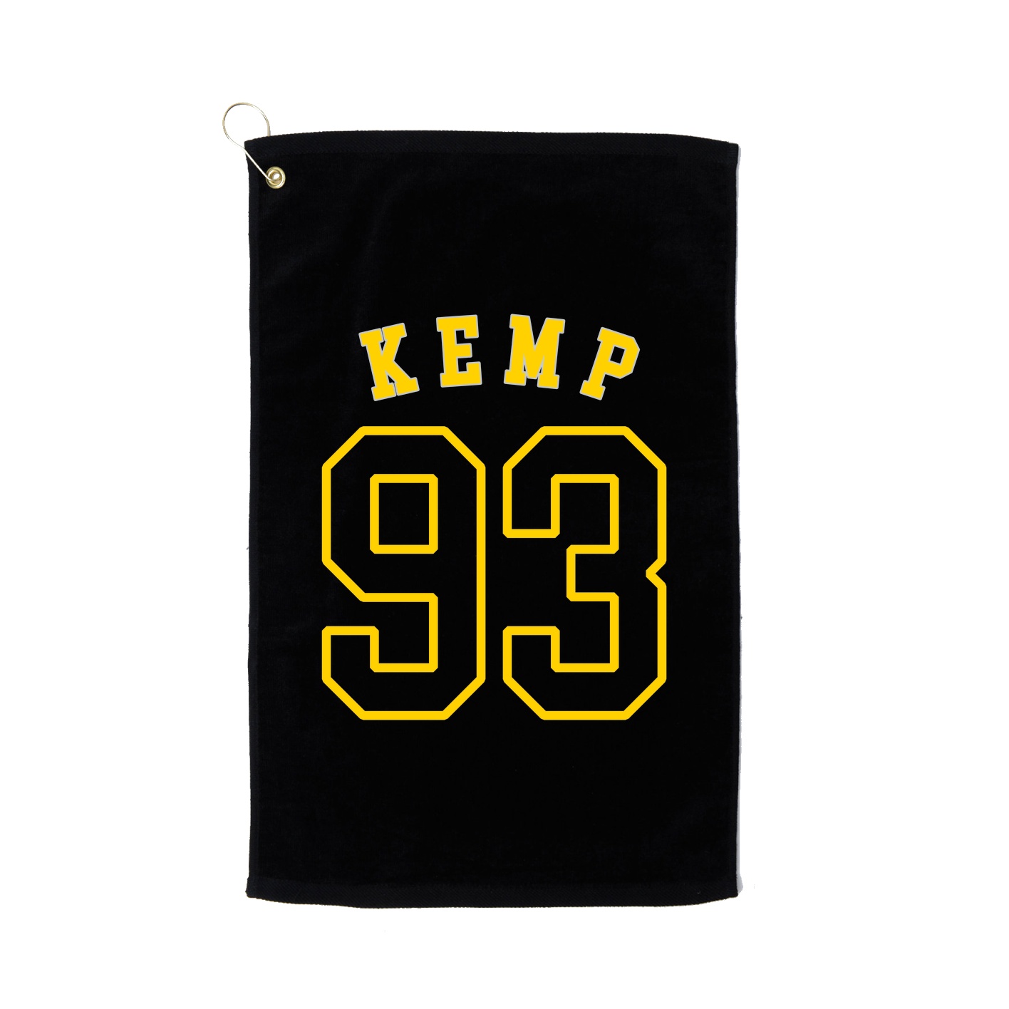 Golf Towel — Shirsey Arch in Black