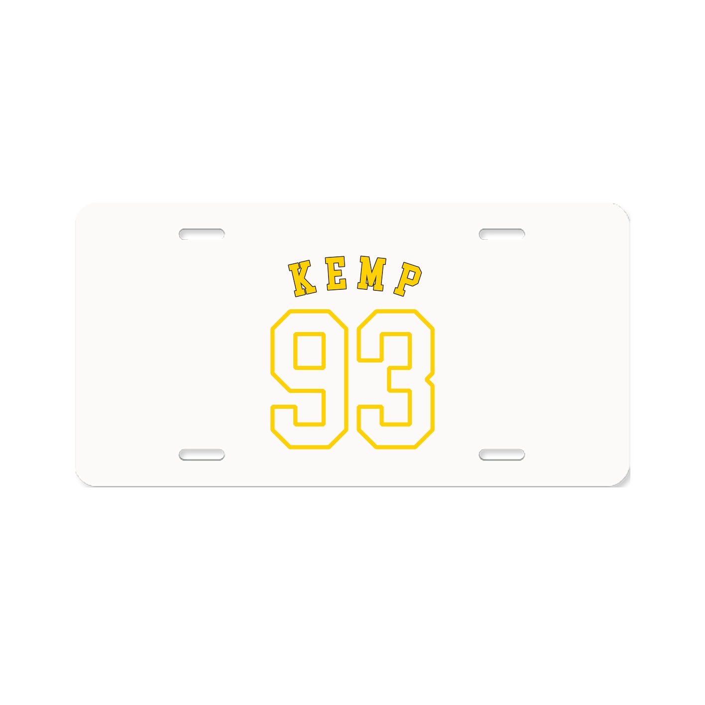 License Plate — Shirsey Arch in Classic