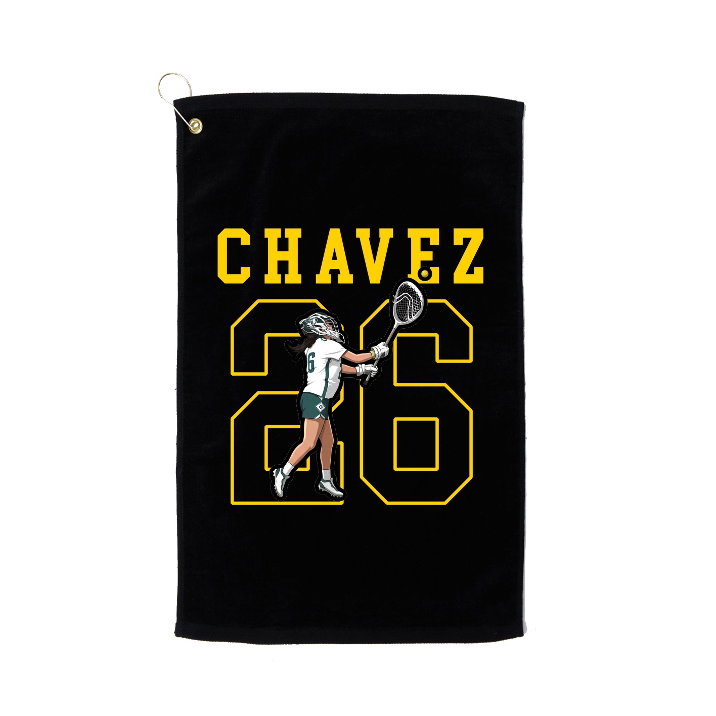 Golf Towel — Shirsey in Black