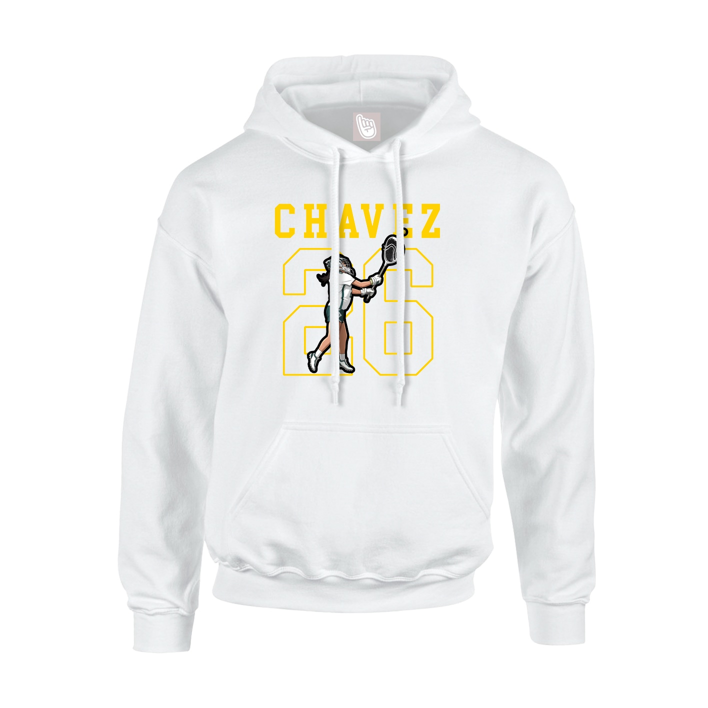 Youth Hoodie — Shirsey in White