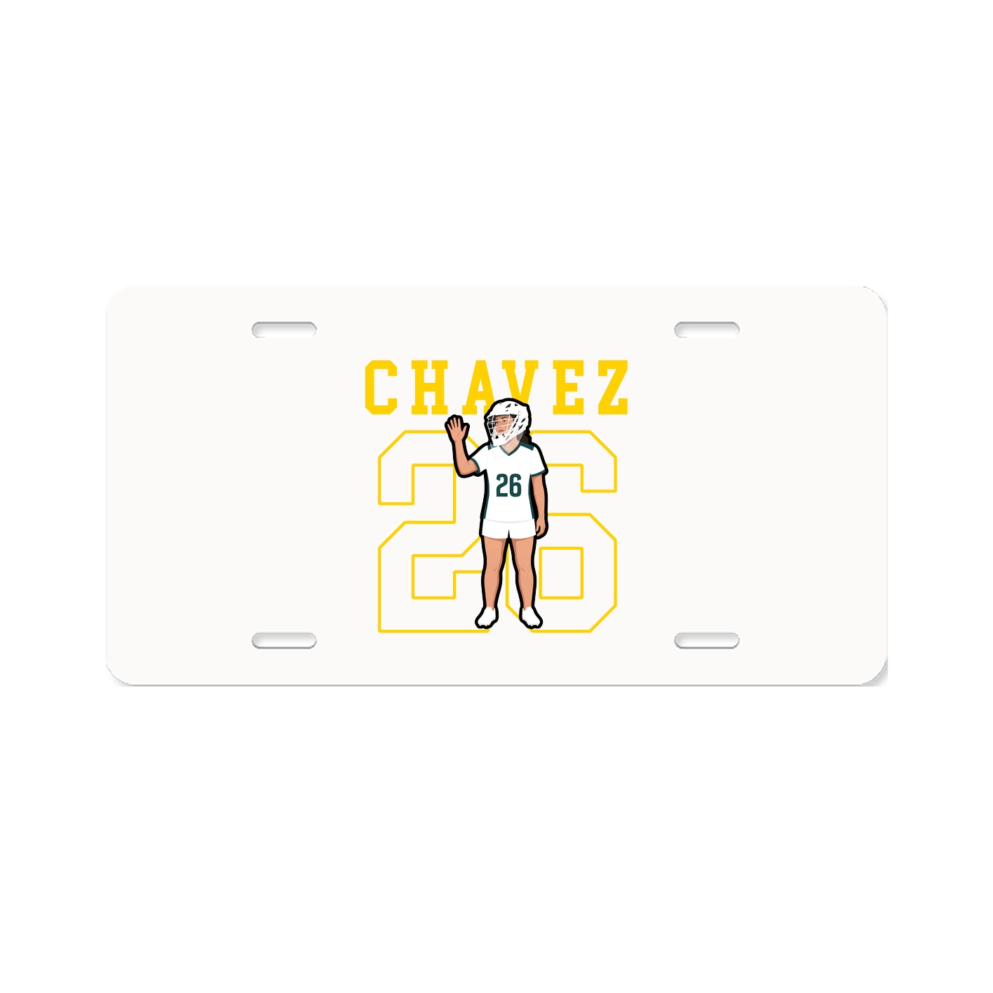 License Plate — Shirsey in Classic