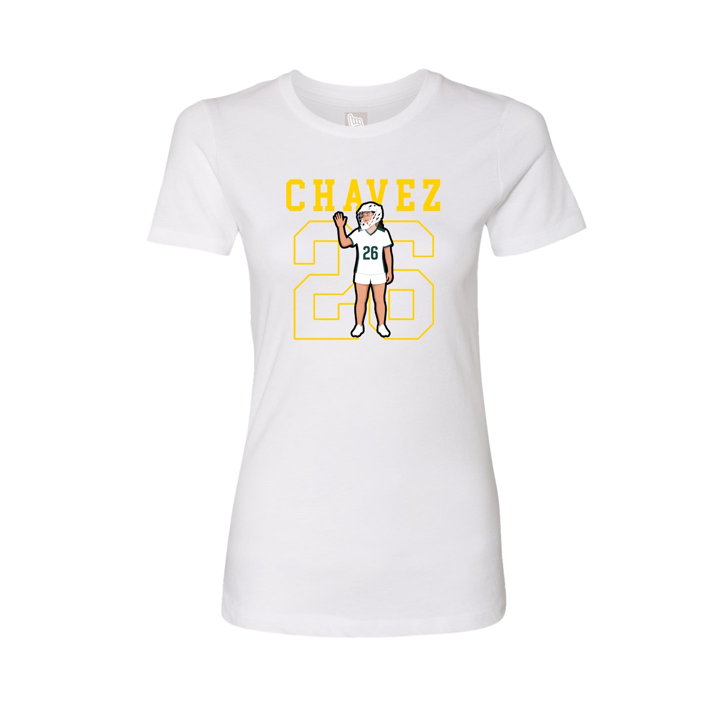Fitted Women's Tee — Shirsey in White