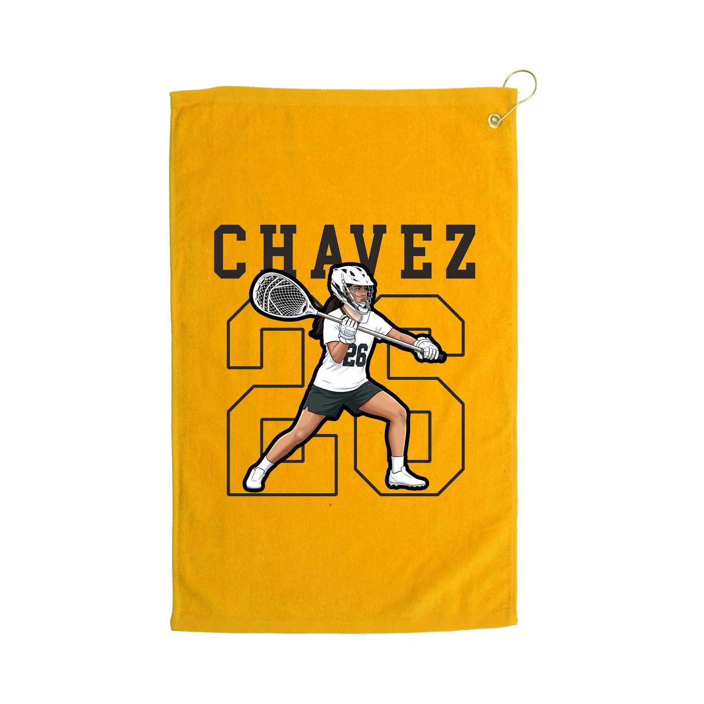 Golf Towel — Shirsey in Gold