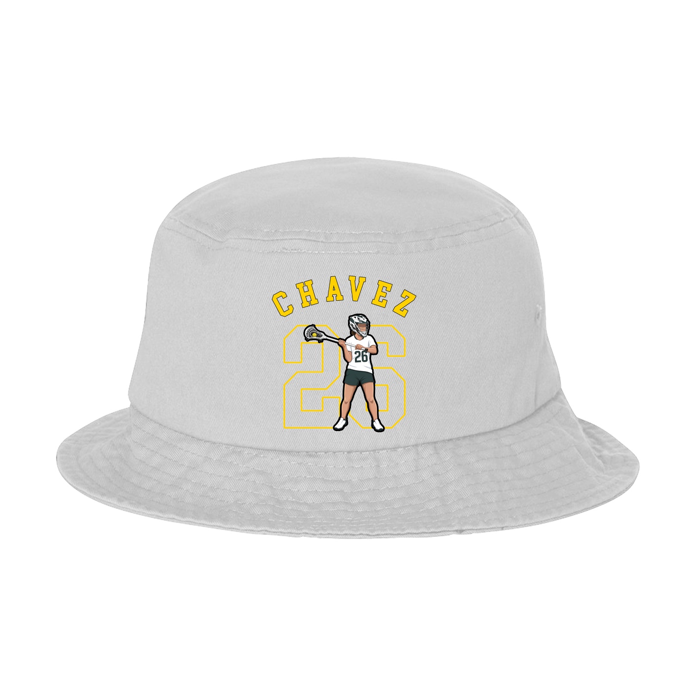 Bucket Cap — Shirsey Arch in White