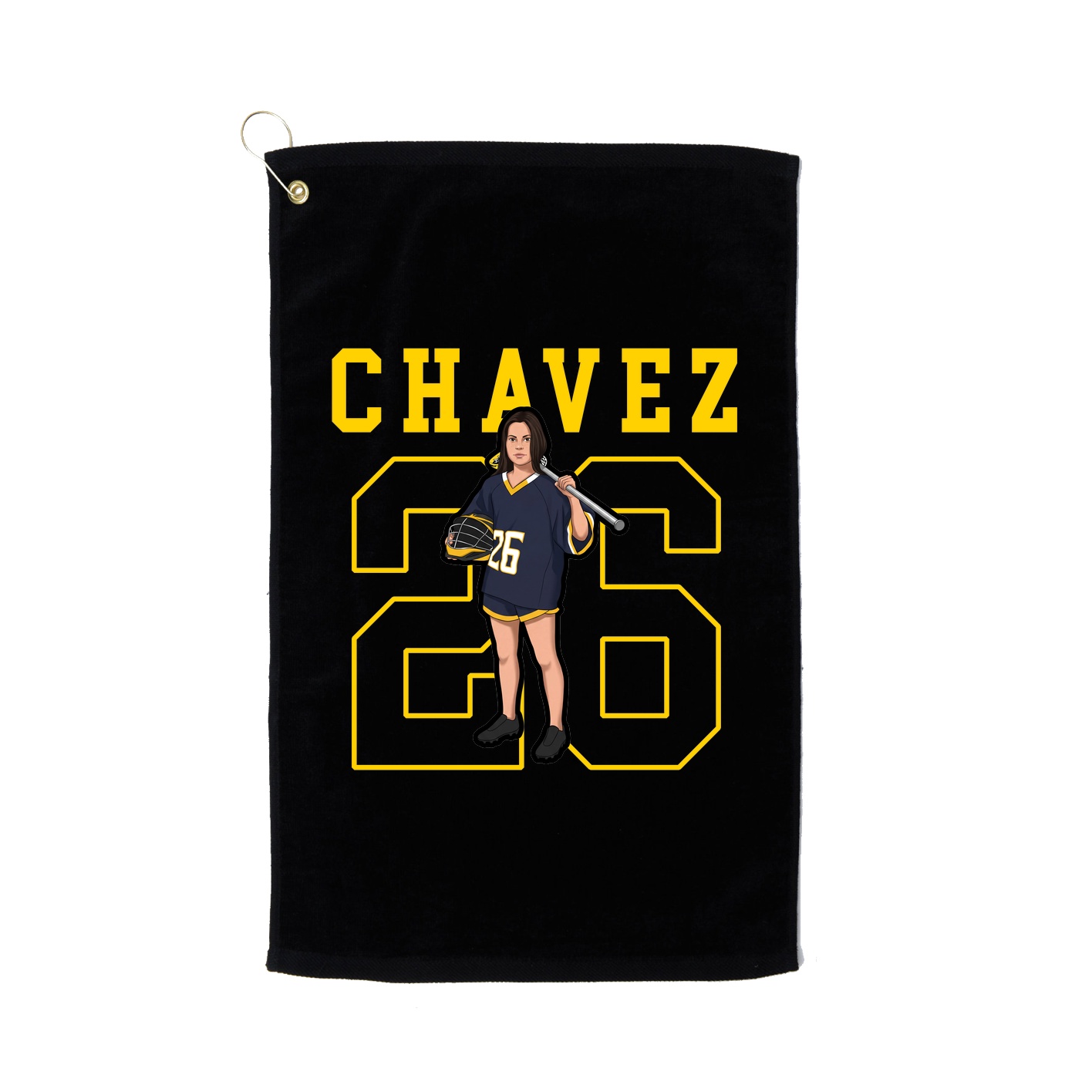 Golf Towel — Shirsey in Black