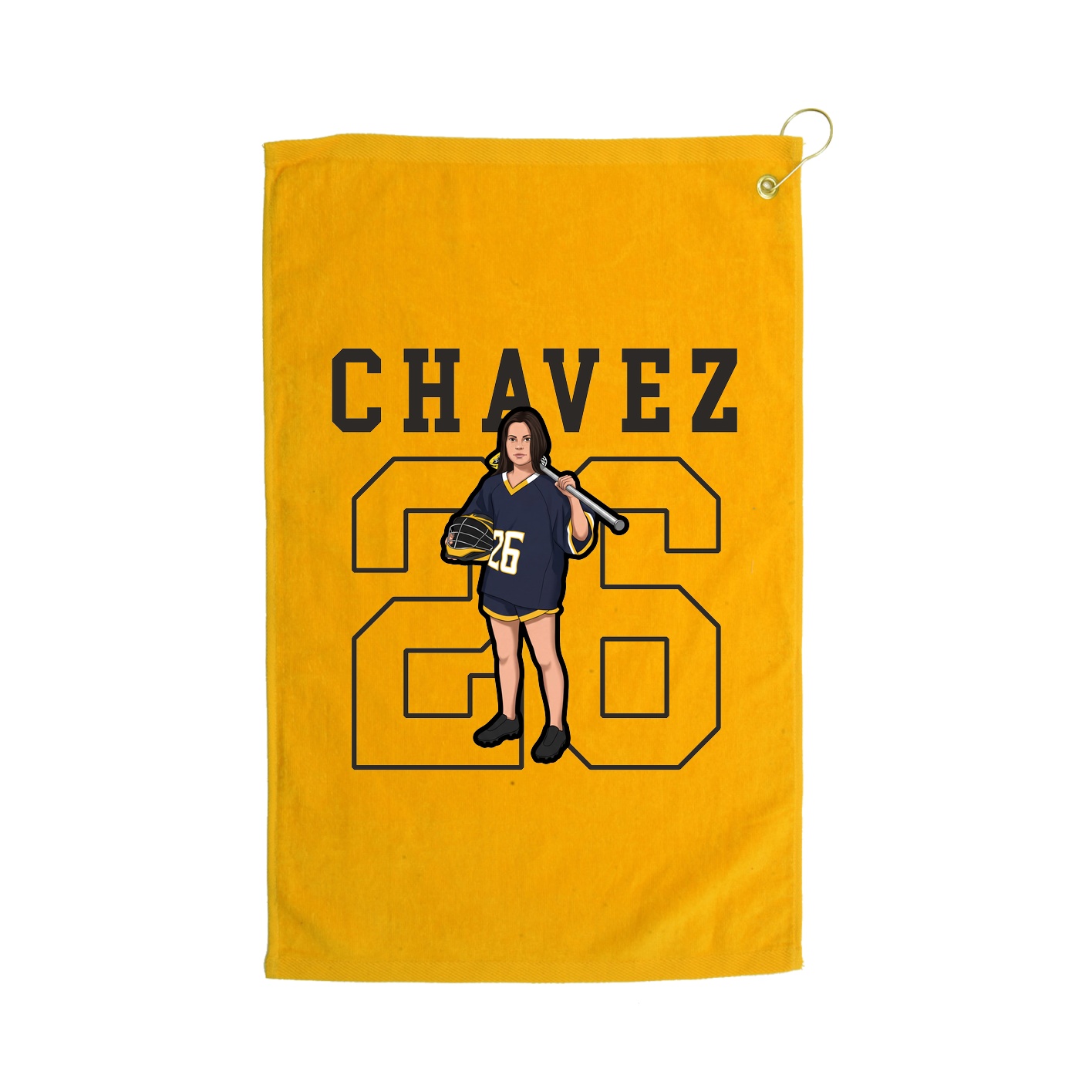 Terry Velour Golf Towel