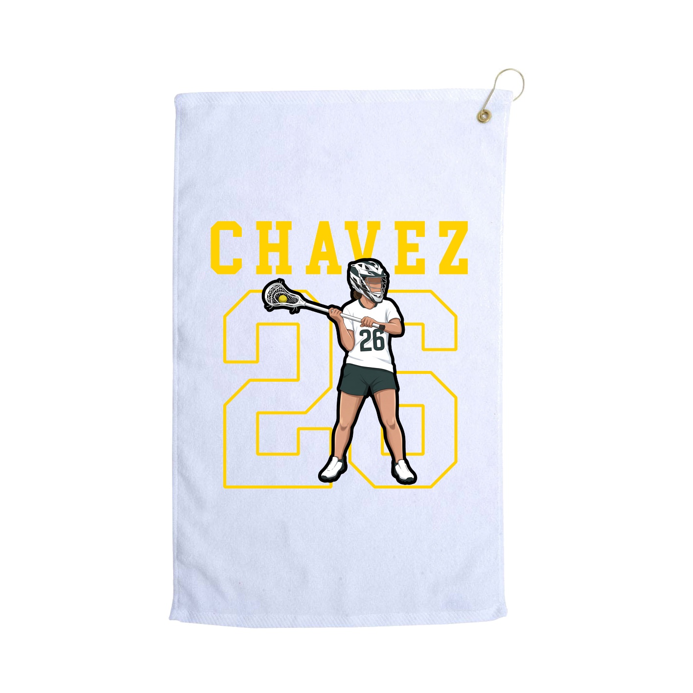 Golf Towel — Shirsey in White