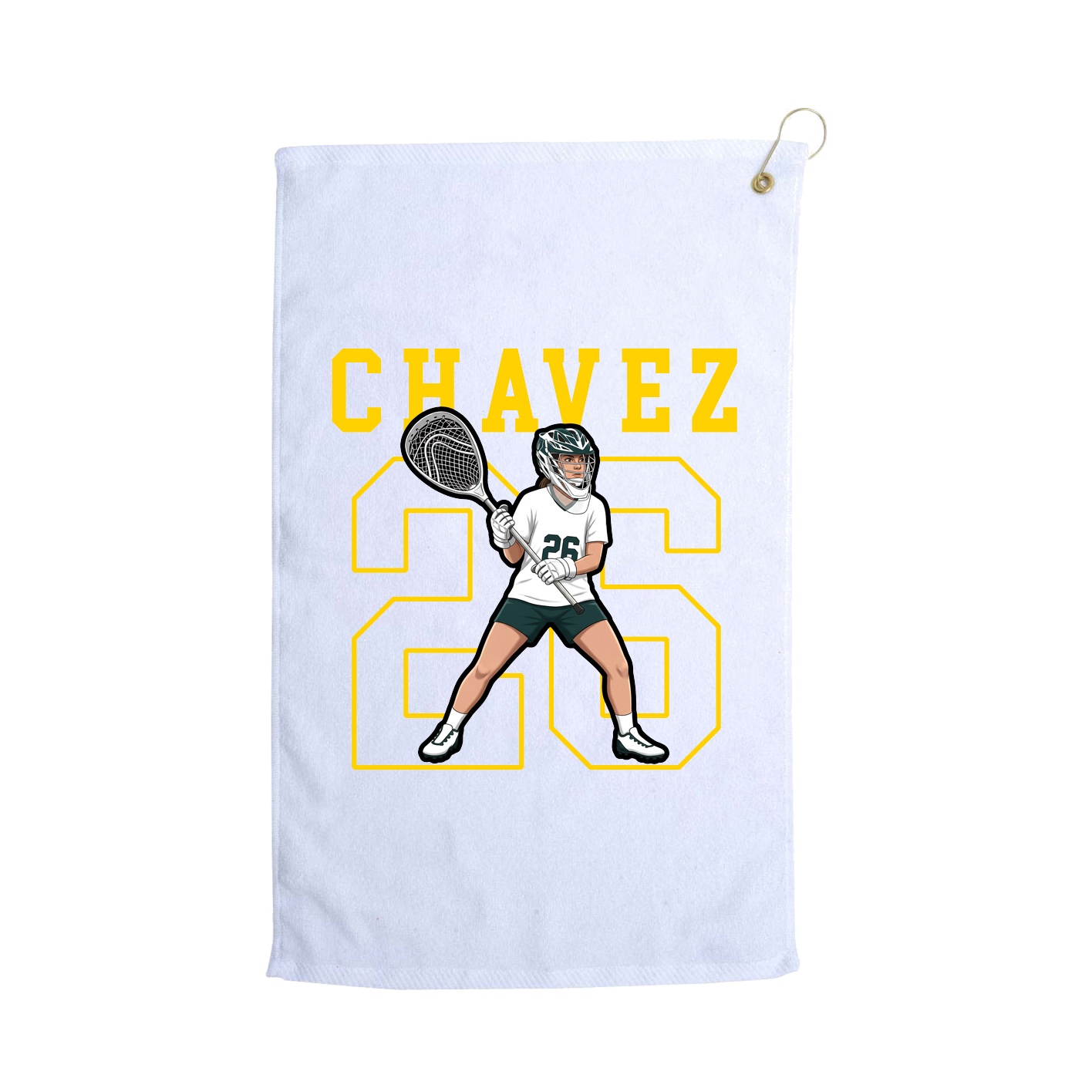 Golf Towel — Shirsey in White