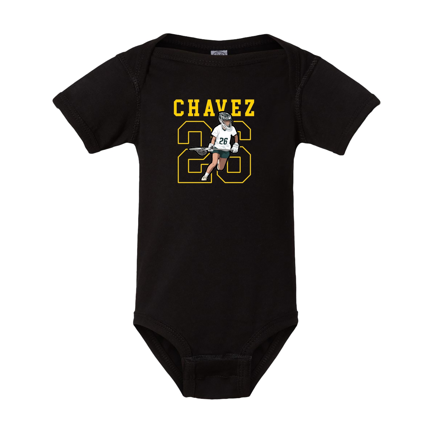 Baby Onesie — Shirsey in Black