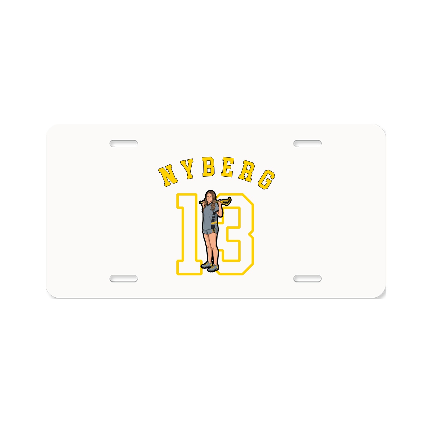 License Plate — Shirsey Arch in Classic